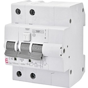 Дифференциальный автоматический выключатель KZS-4M 2P B C40/0,1 10kA