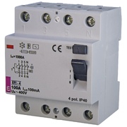 УЗО ETI EFI-4 AC Inst 100/0.1 10 kA
