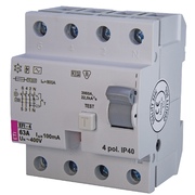 УЗО ETI EFI-4 AC Inst 63/0.1 10 kA