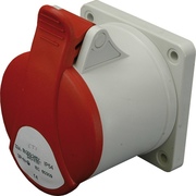 Розетка встраиваемая IP54 STRAIGHT EER 3253 (32A. 400V. 3P+N+PE)